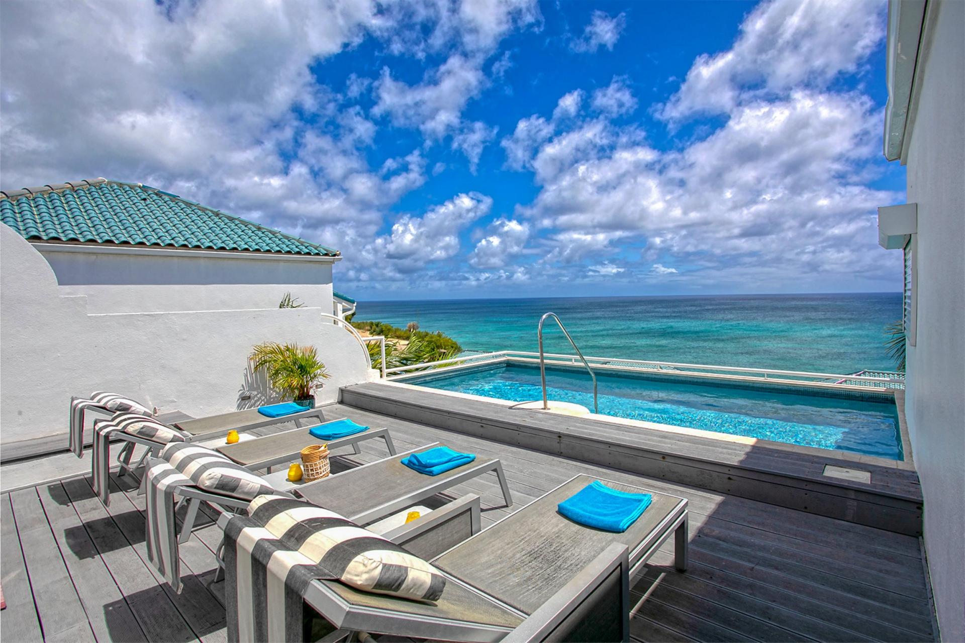 Villa rental St Martin - Pool